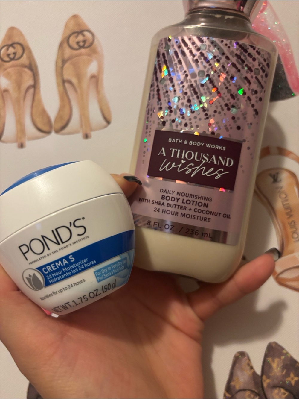 A Thousand Wishes BBW & Pond’s 24hr Moisturizer